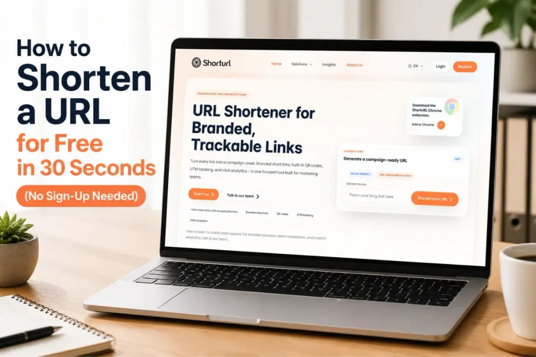 How to Shorten a URL for Free in 30 Seconds (No Sign-Up Needed)